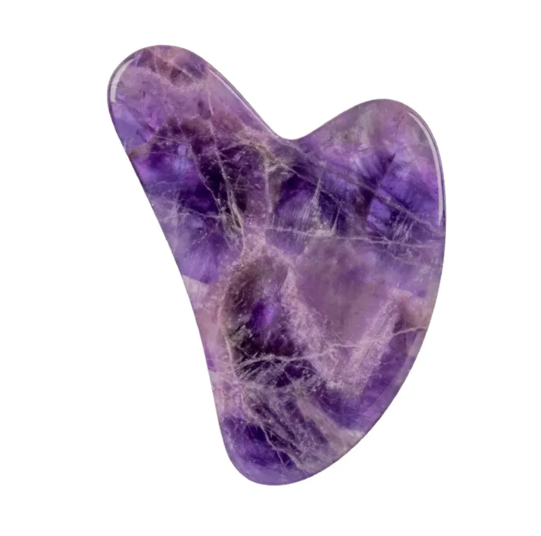 Free Amethyst Gua Sha tool