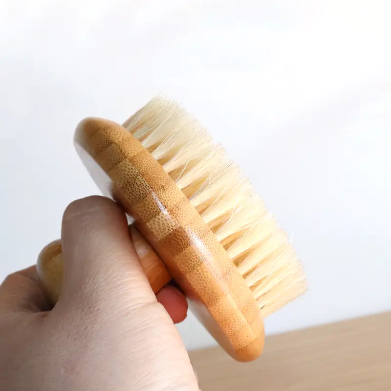 Bamboo Bristle Body Brush for Exfoliating Massage
